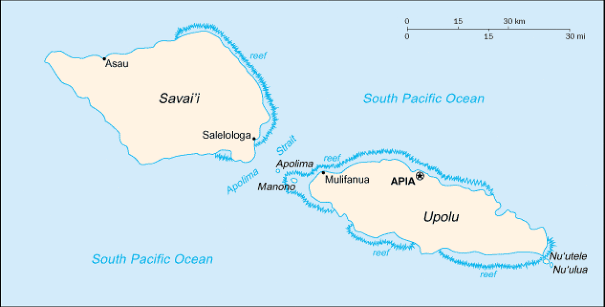 additional samoa maps
