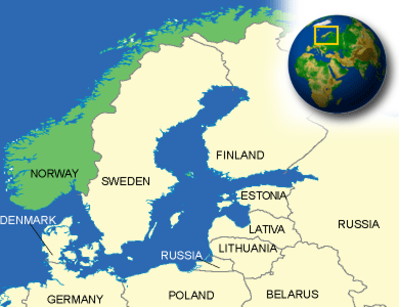 Map Of Norway Countryreports