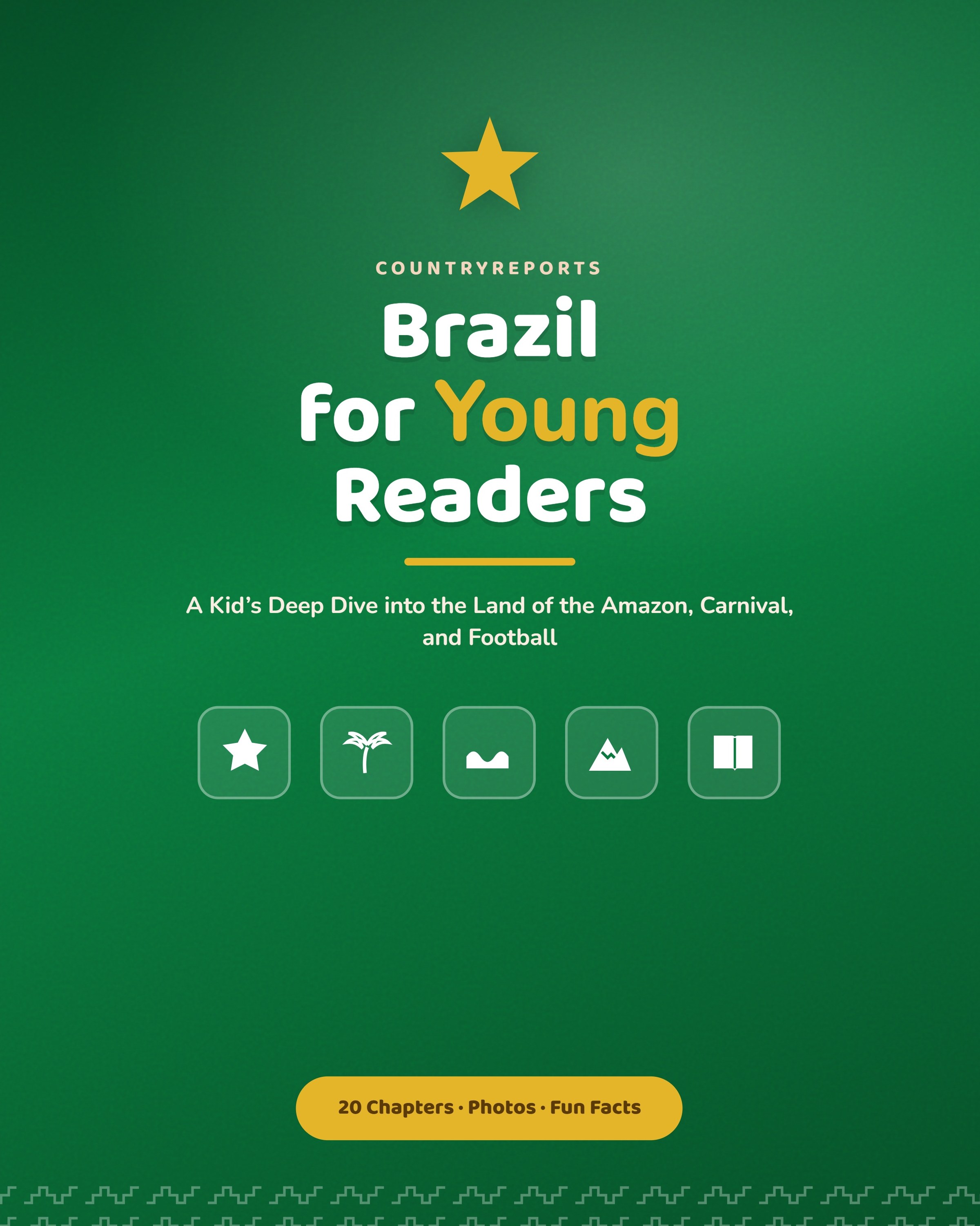 Brazil for Young Readers — book cover