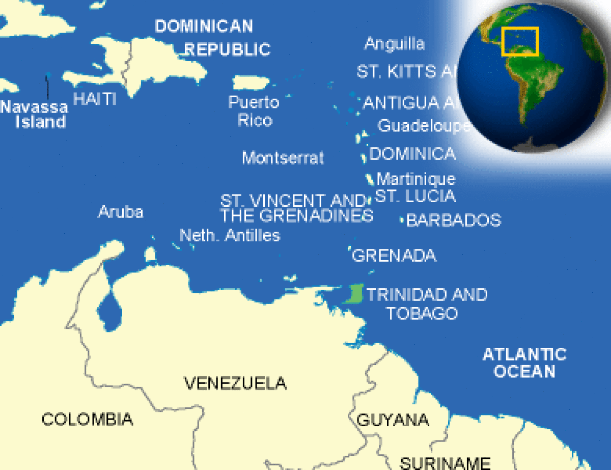 Где находится мартиника. Тринидад на карте. Мартиника на карте.