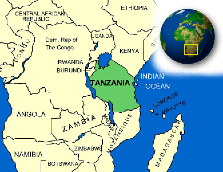 map-of-tanzania-countryreports