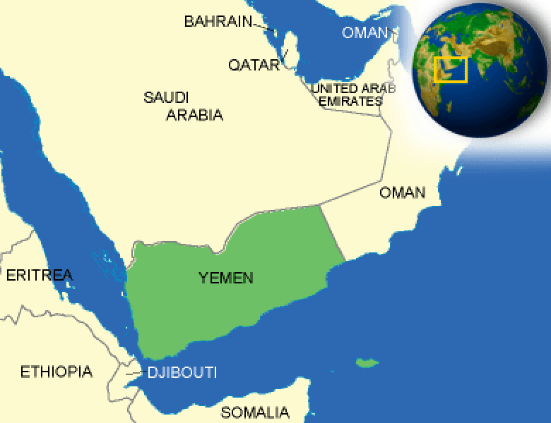 Map of Yemen. | - CountryReports